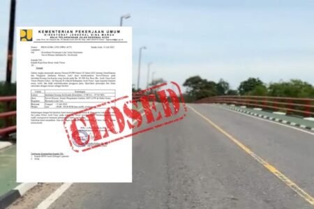 Jadwal: Jembatan Krueng Ara Kundo Ditutup Sementara untuk Survei dan Pemeliharaan