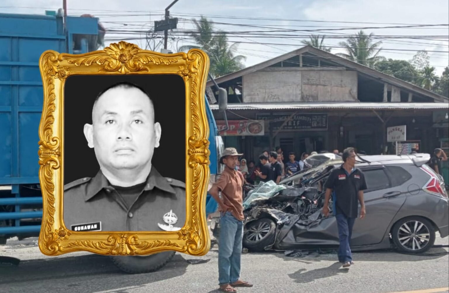 Kecelakaan Maut di Depan RSUD Zubir Mahmud: Satu Anggota TNI Meninggal Dunia