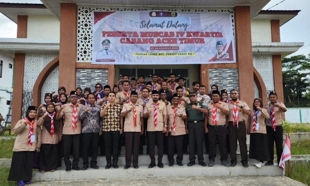 Musyawarah Cabang Pramuka Aceh Timur Digelar dengan Tema “Pegah Lage Buet, Pubuet Lage Lage Na”