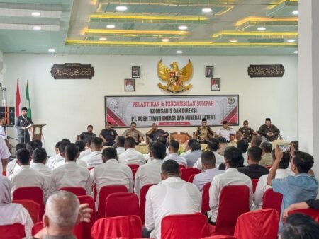 Bupati Aceh Timur Lantik Komisaris dan Direksi PT ATEM, Dorong Investasi dan Pendapatan Daerah