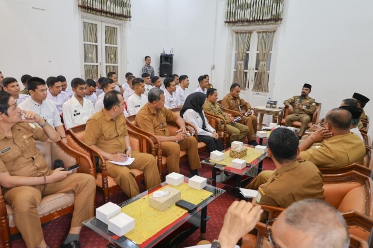 Bupati Aceh Timur Pimpin Rakor Penguatan Program Makan Bergizi Gratis