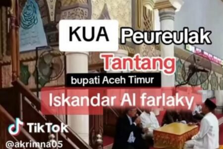 Polemik Kepala KUA Peureulak dan Pernyataan Kontroversialnya hingga Dipanggil Kemenag