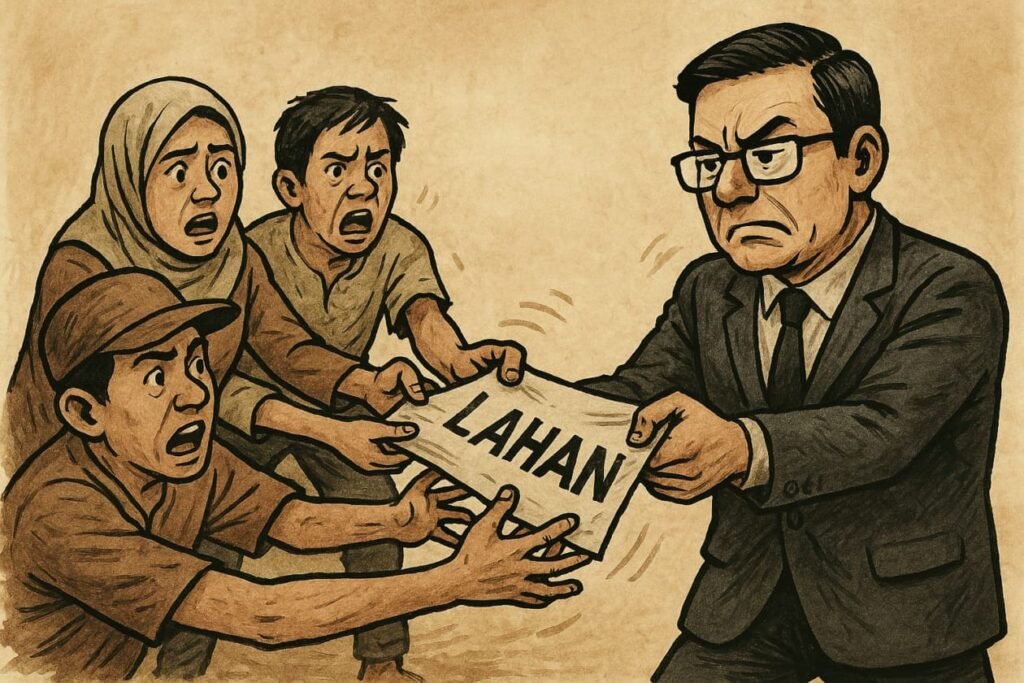 Persoalan Tanah di Buket Tualang Memanas, Saipul Siap Lapor Polisi