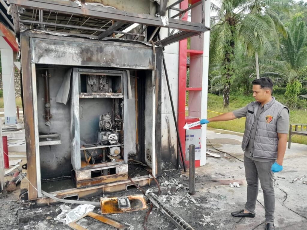 Pertashop di Aceh Timur Terbakar saat Pengisian BBM, Kerugian Ditaksir Rp 350 Juta