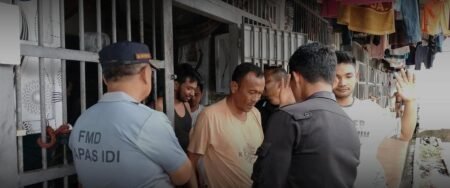 Lapas Idi Laksanakan Razia Blok Hunian untuk Cegah Peredaran Narkoba dan Handphone