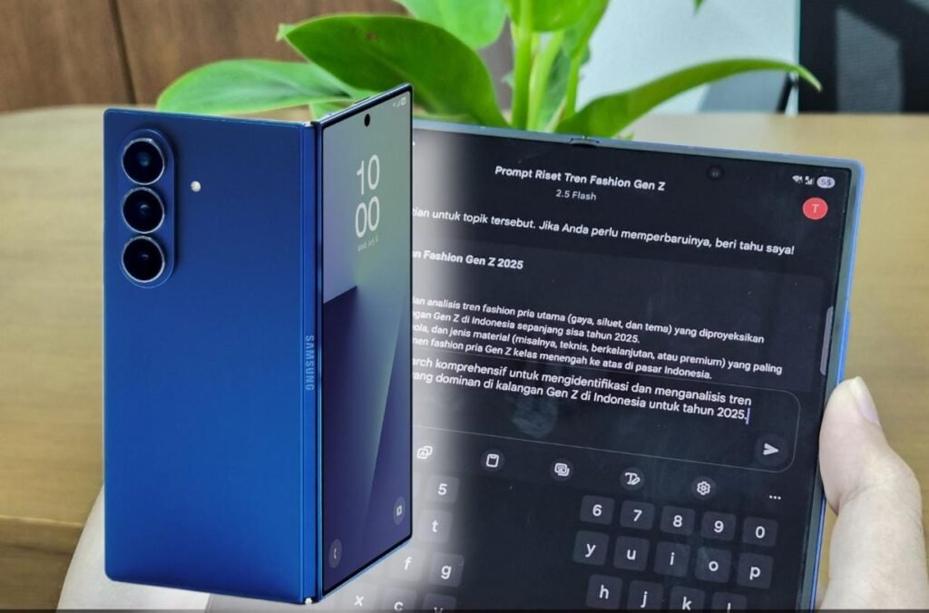 Galaxy Z Fold7 dengan Gemini AI: Revolusi Produktivitas Mobile