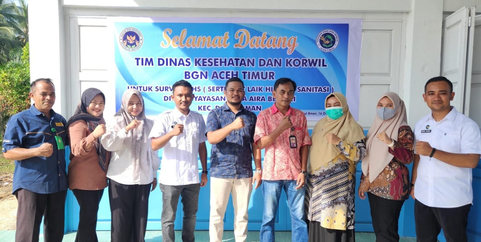 Yayasan Aura Aira Bergizi Darul Aman, Lakukan Survey SLHS