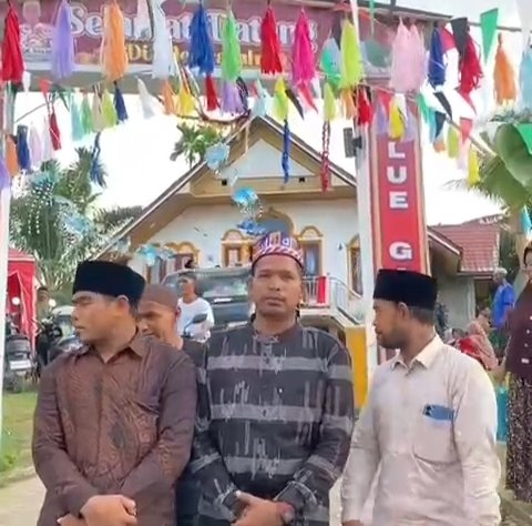 Masyarakat Desa Alue Gadeng, Rayakan Maulid Penuh Semangat dan Kebersamaan