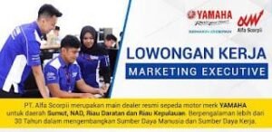 Yamaha Idi Buka Lowongan Kerja untuk Posisi Marketing Executive