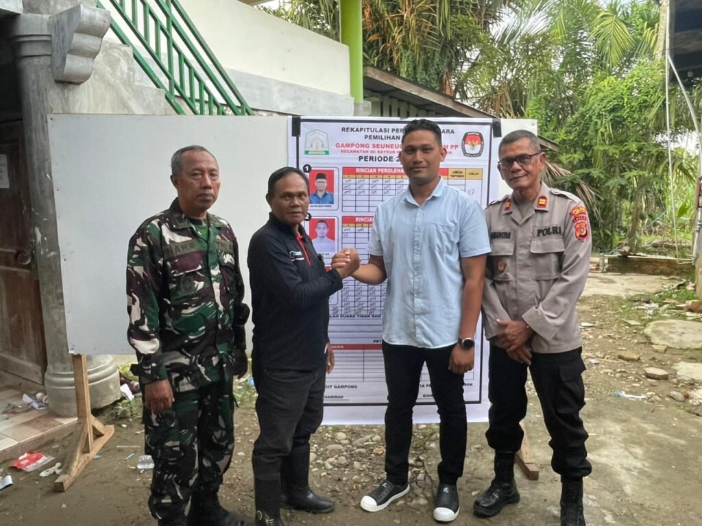 Herry Terpilih sebagai Keuchik Gampong Seunebok Teungoh PP dengan Suara Telak