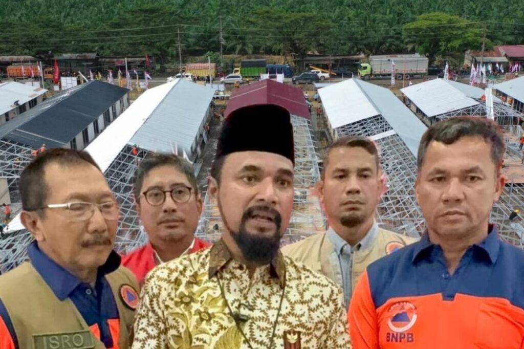 Bupati Al-Farlaky Pastikan Huntara untuk Warga Aceh Timur, dan Rp 600.000 Per Bulan Bagi Yang Tak Menempati