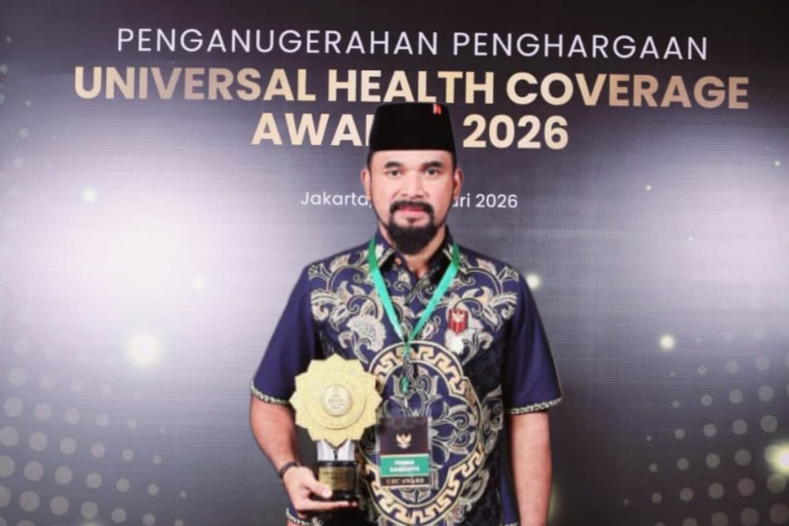 Aceh Timur Raih Penghargaan UHC Award 2026 Kategori Madya