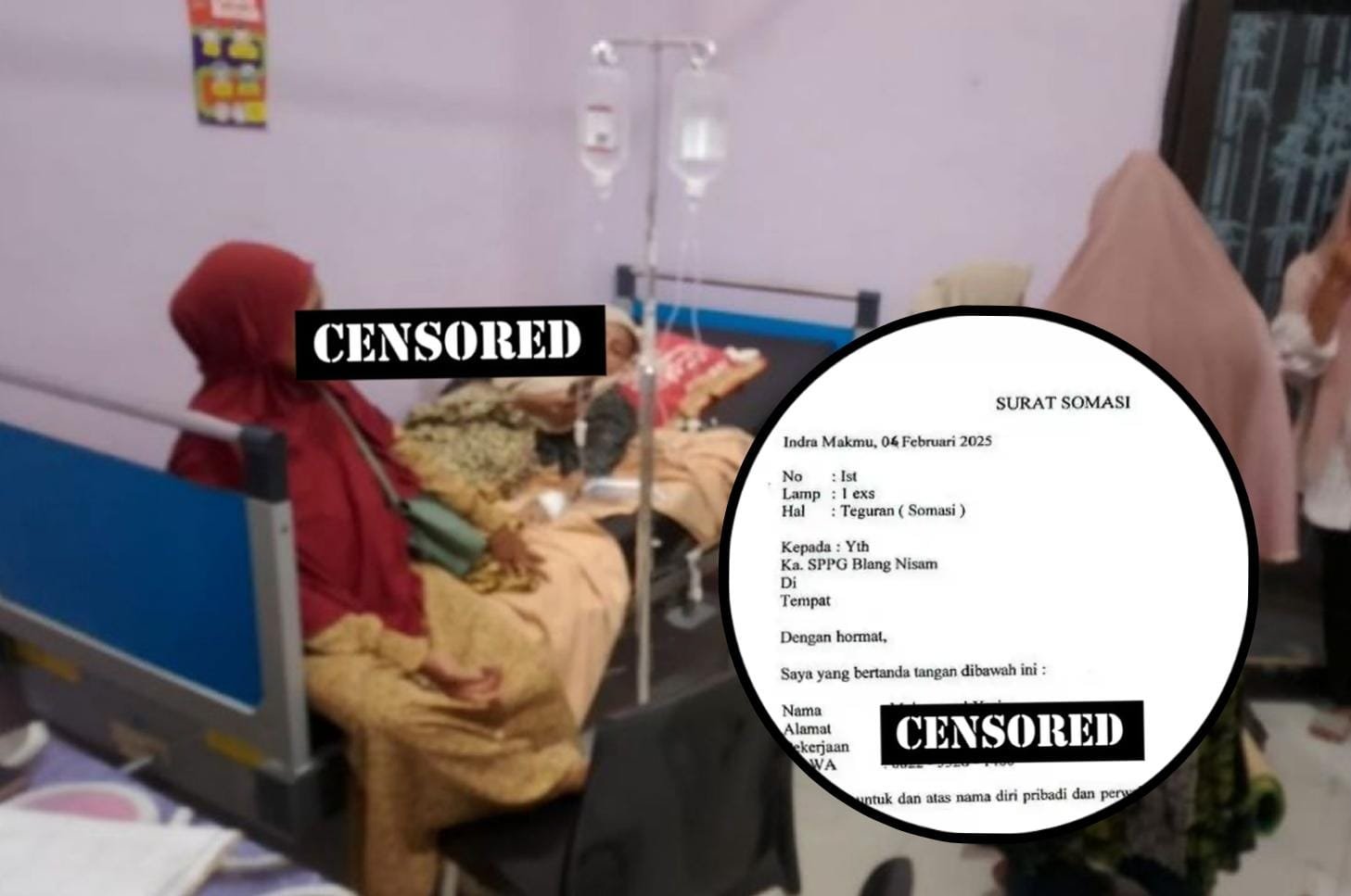 Orang Tua Korban Keracunan MBG di Aceh Timur Layangkan Somasi