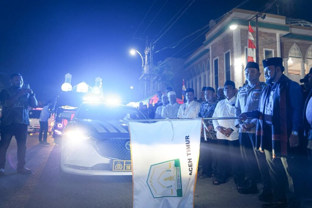 Pawai Takbir Keliling Aceh Timur Meriah, Ribuan Masyarakat Ikut Berpartisipasi