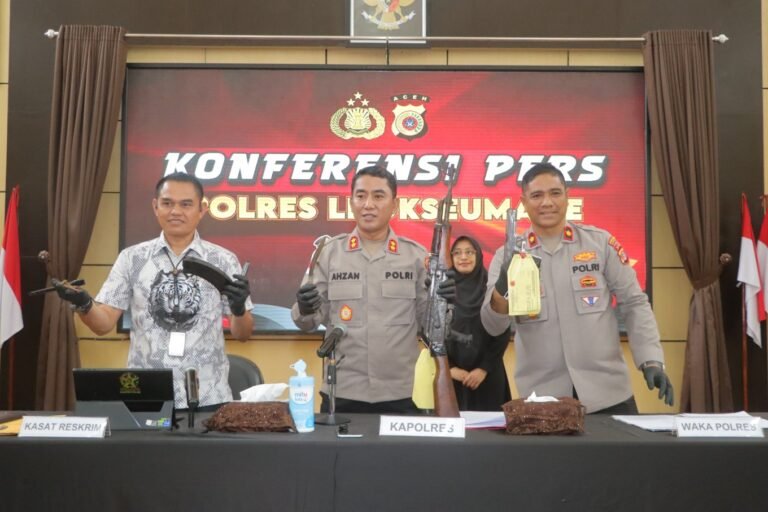 Aceh Kembali Dihebohkan Dengan Pengungkapan Provider Senpi Ilegal Jenis FN dan AK-47