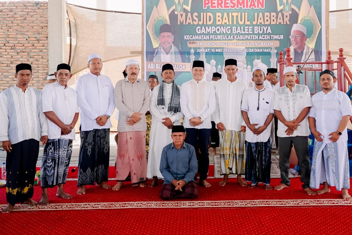 Peresmian Masjid, Pak Wabup Ajak Masyarakat Saling Merangkul Memakmurkan Masjid Dengan Beragam Ibadah