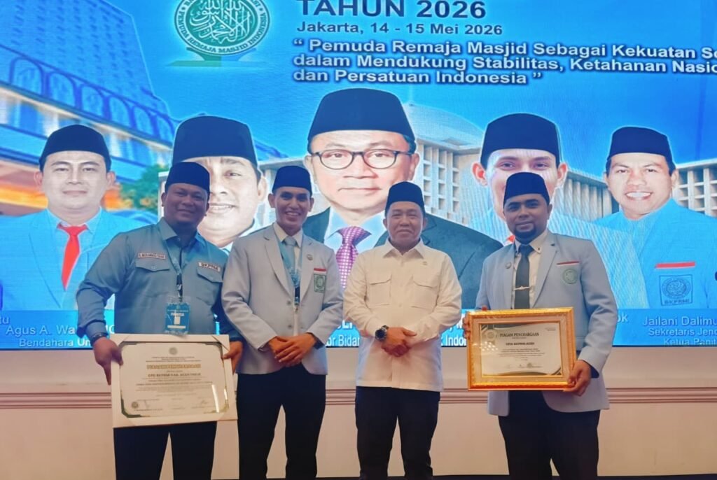 BKPRMI Aceh Timur Raih Penghargaan Video Ramadan Terinovatif Tingkat Nasional