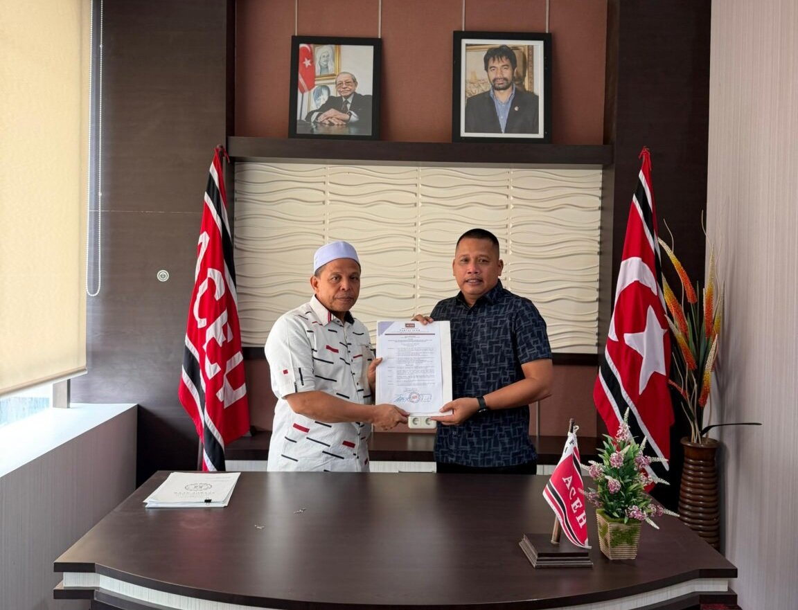 AZHARI M NUR Haji Maop RESMI Nakhodai DPW Partai Aceh Kabupaten Aceh Timur, Konsolidasi Besar Dimulai dari Basis Sejarah