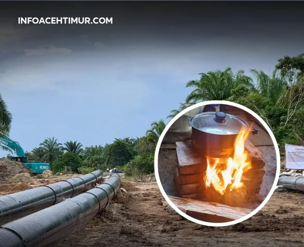 Gas Aceh Mengalir ke Jawa, Warga Sendiri Masih Menunggu Kompor Gasnya Menyala