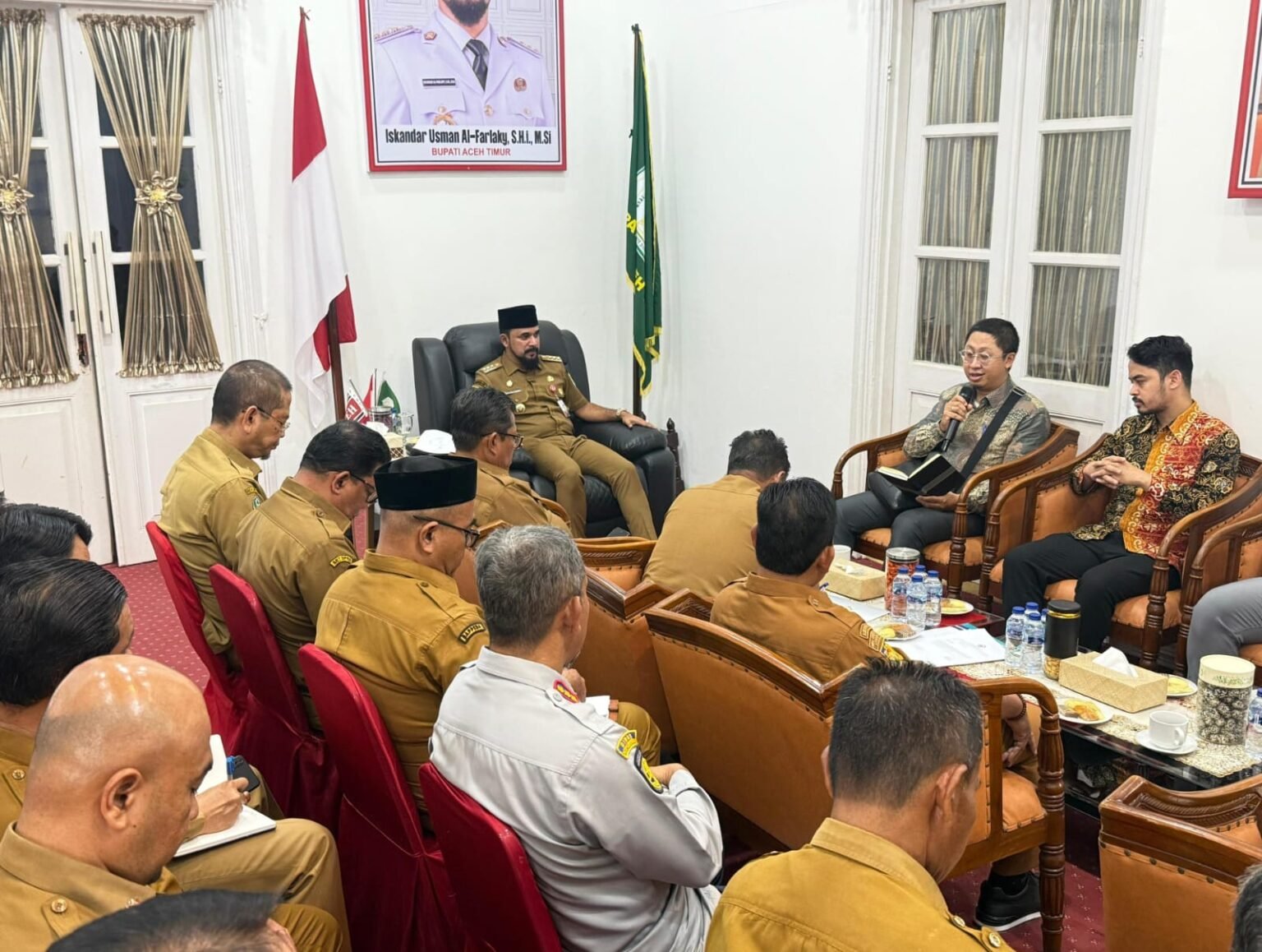 Bupati Al-Farlaky Buka Entry Meeting, Pemkab Aceh Timur Siap Diaudit BPK 35 Hari