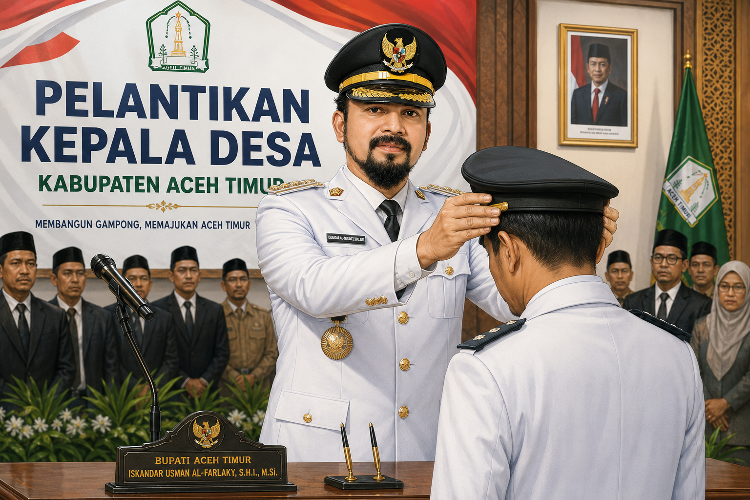 Pelantikan Keuchik Gelombang IV Aceh Timur Direncanakan Ini Jadawalnya