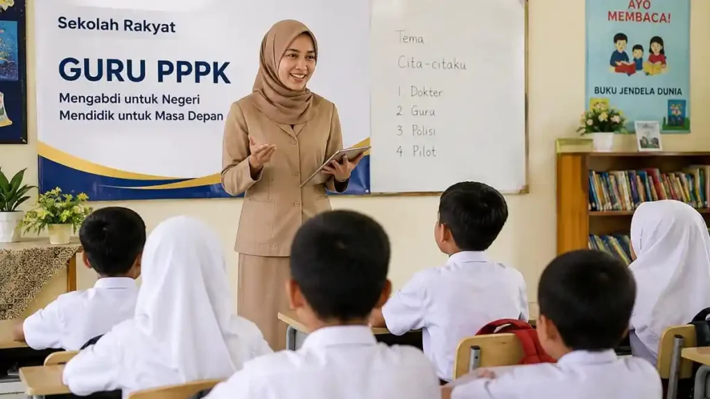 Pendaftaran Dibuka! Kemensos Buka 3.053 Formasi PPPK Guru Sekolah Rakyat 2026, Gaji S1 Rp3,2 Juta – Rp5,2 Juta