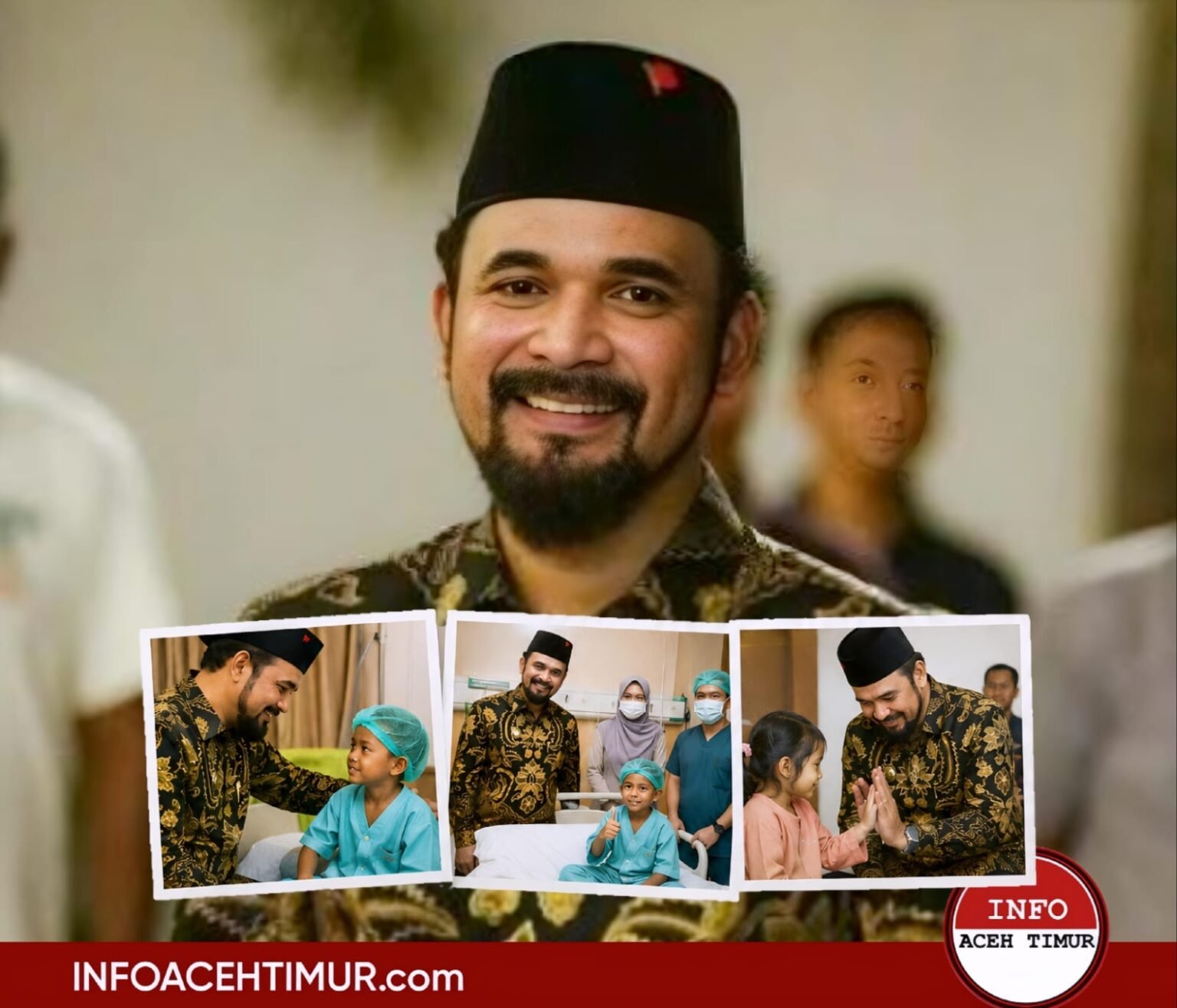 36 Anak Aceh Timur Kembali Tersenyum, Bupati Al-Farlaky Pantau Langsung Operasi Bibir Sumbing Gratis