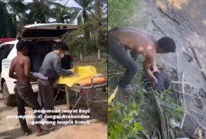 Geger! Warga Temukan Jasad Bayi di Pinggir Sungai Arakundoe, Simpang Ulim