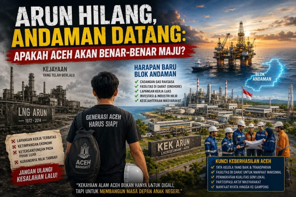 Arun Hilang, Andaman Datang: Apakah Aceh Akan Akan Maju?