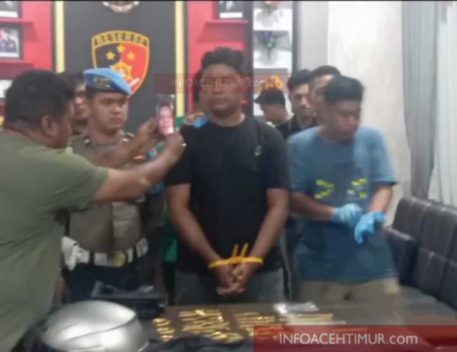 GERAK CEPAT! POLRES ACEH SELATAN RINGKUS PELAKU PERAMPOKAN TOKO EMAS AMIN SETIA TAPAKTUAN