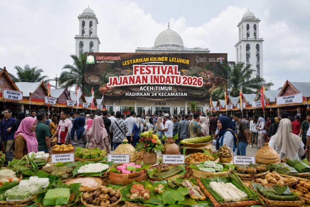 Lestarikan Kuliner Leluhur, Pemkab Aceh Timur Gelar “Festival Jajanan Indatu 2026” Hadirkan 24 Kecamatan