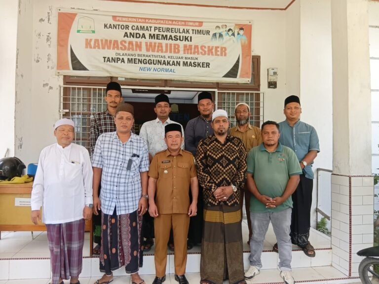HUDA Peureulak Timur Audiensi dengan Camat, Bahas Empat Program Syiar Islam Periode 2026–2031