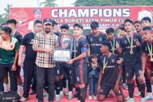 Darul Ihsan Juara, Tundukkan Julok 3-0 Lewat Adu Penalti Di Final Piala Bupati Aceh Timur Cup II