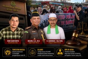 Puluhan Ibu-ibu Demo di Kejari Atim: Tangkap Pelaku Penganiayaan Anak di Bawah Umur