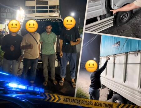 KURANG DARI 48 JAM: Pelaku Tabrak Lari Anak 12 Tahun Di Idi Rayeuk Ditangkap