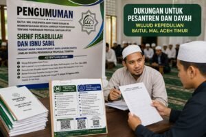 Baitul Mal Aceh Timur Buka Penerimaan Proposal Bantuan untuk Guru Dayah dan Santri