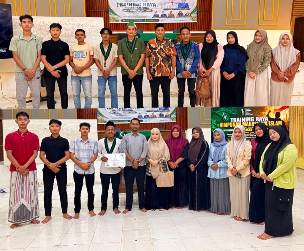 Tuntas, HMI Aceh Timur Sukses Gelar Rangkaian LK II dan Senior Course Tingkat Nasional