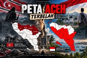 Dua Peta Aceh Viral di TikTok: Menelusuri Klaim Wilayah Pendukung Merdeka dan Indonesia dalam Jejak Konflik Aceh