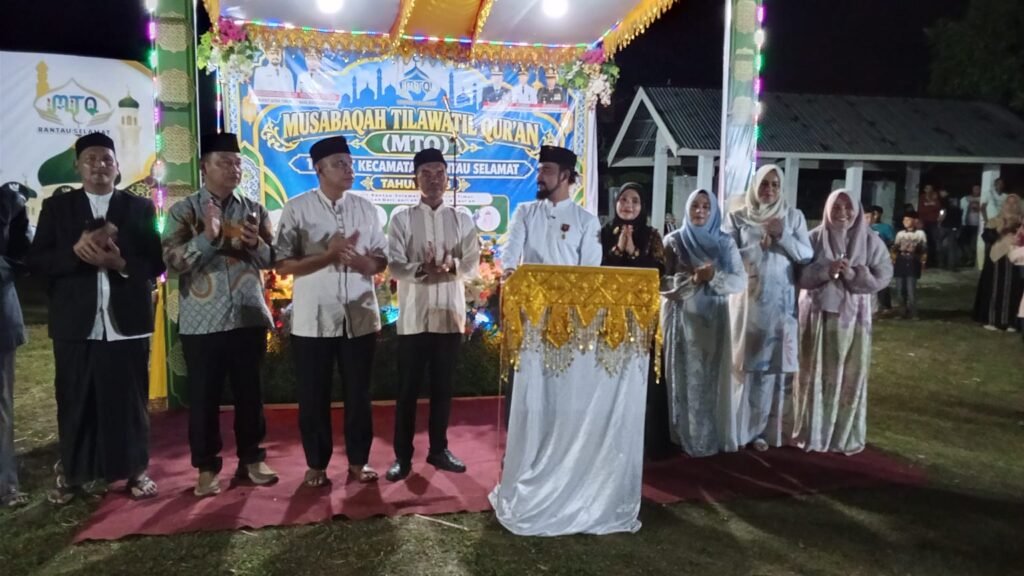 Bupati Al-Farlaky Buka MTQ Rantau Selamat 2026, Cari Bibit Qari-Qari’ah Muda Cinta Al-Qur’an
