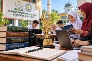 MPA Aceh Timur Gelar MPA Award 2026, Buka Aneka Lomba Literasi dan Jurnalistik Pendidikan