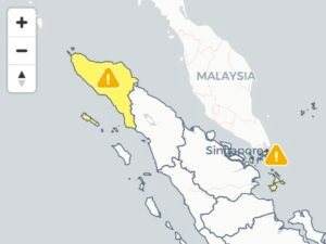 Peringatan Dini Cuaca Ekstrem Untuk 17 Kabupaten/Kota di Aceh