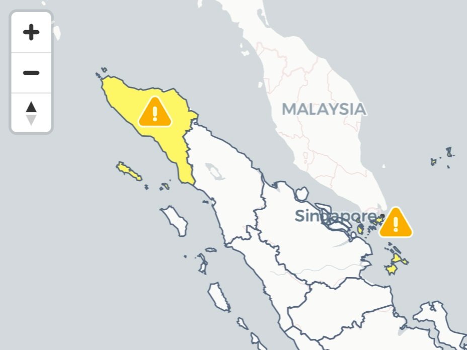Peringatan Dini Cuaca Ekstrem Untuk 17 Kabupaten/Kota di Aceh