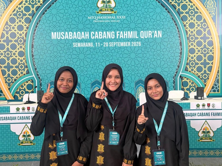 Tiga Dara Wujudkan Mimpi Aceh Juara Fahmil Qur’an MTQ Nasional 2026
