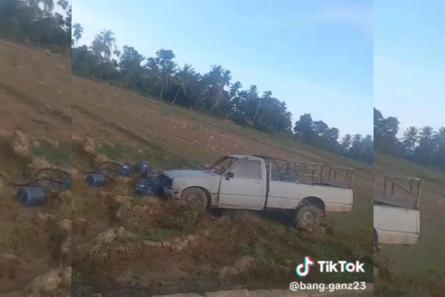 Viral Video Mobil Masuk Sawah Di Darul Aman, Diduga Ada Kaitan Dengan Penangkapan Sabu