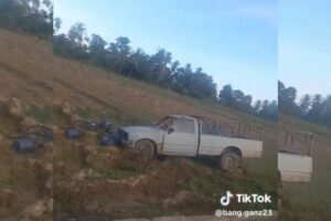 Viral Video Mobil Masuk Sawah Di Darul Aman, Diduga Ada Kaitan Dengan Penangkapan Sabu