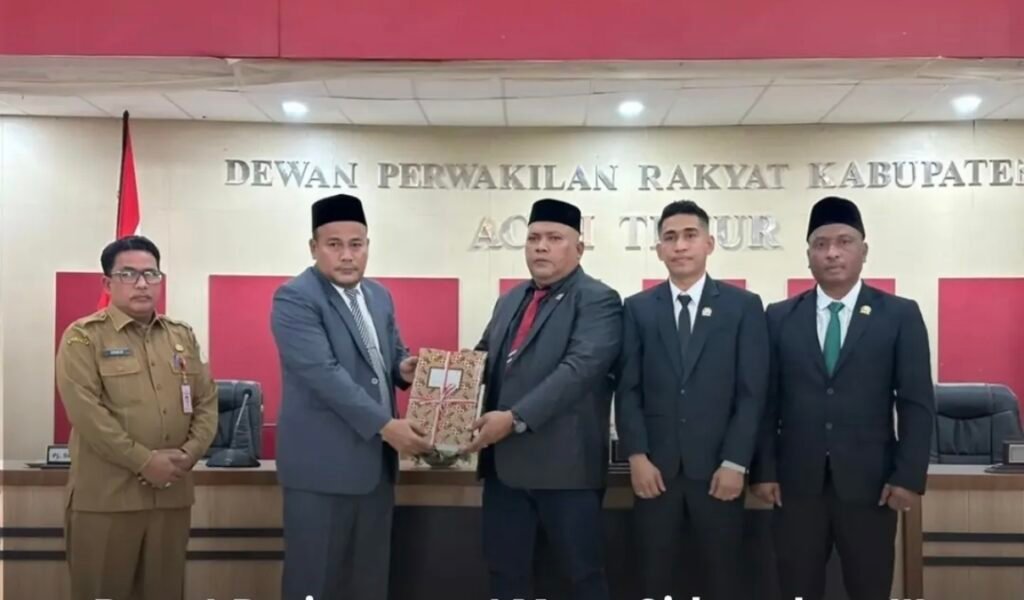 Paripurna I Masa Sidang III: Rancangan Qanun Pertanggungjawaban APBK 2025 Resmi Diserahkan