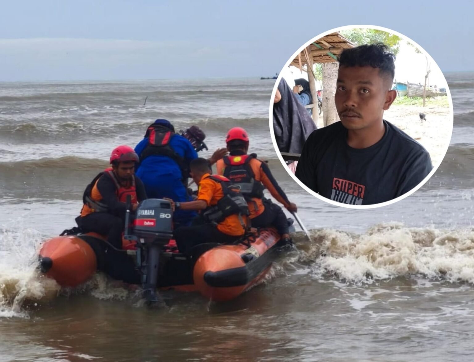 Nelayan Peudawa Hilang di Perairan Idi Cut, Sempat Berpesan: “Selamatkan Diri Kamu Saja”